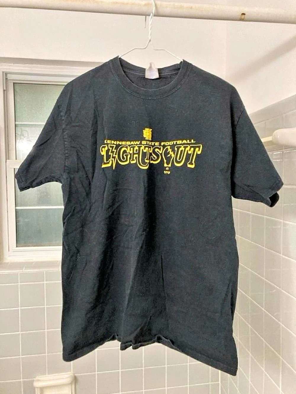 Kennesaw State Football Graphic Tee Black Large